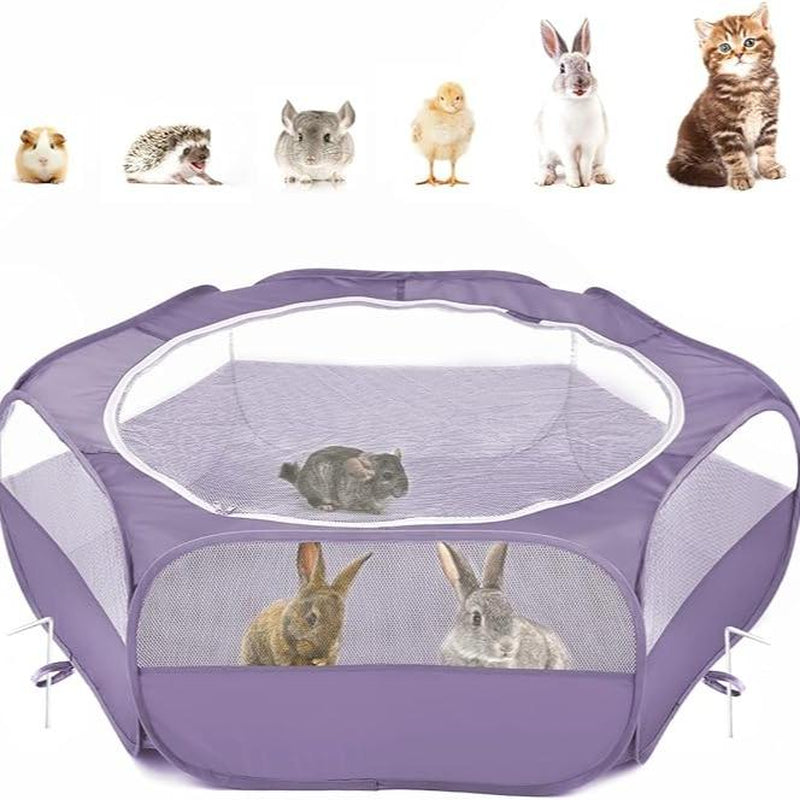 Pawaboo 5-In-1 Chicken Brooder Box for Chick Starter Kit, Includes Pet Cage Tent, Chicks Perch, Chick Feeder, 1.1L Chick Waterer, Baby Chick Supplies (Brooder Set), Green + Red + Wood Color