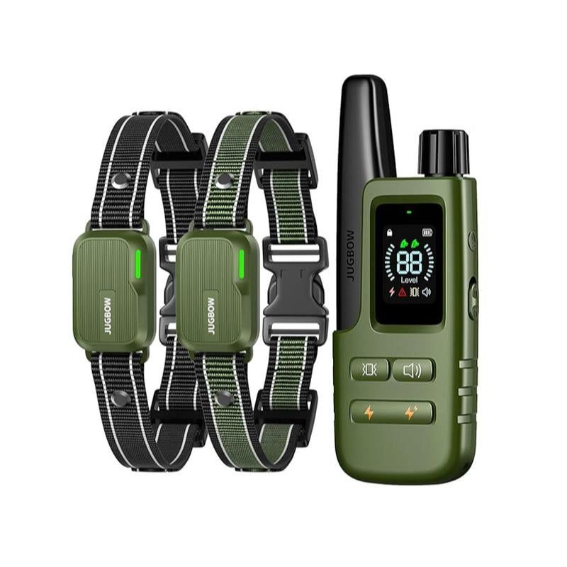 JUGBOW Dog Training Collar 4200FT Dog Training Behavior Aid, Remote IPX7 Waterproof with 4 Training Modes, Rechargeable E-Collar for All Breeds DT61