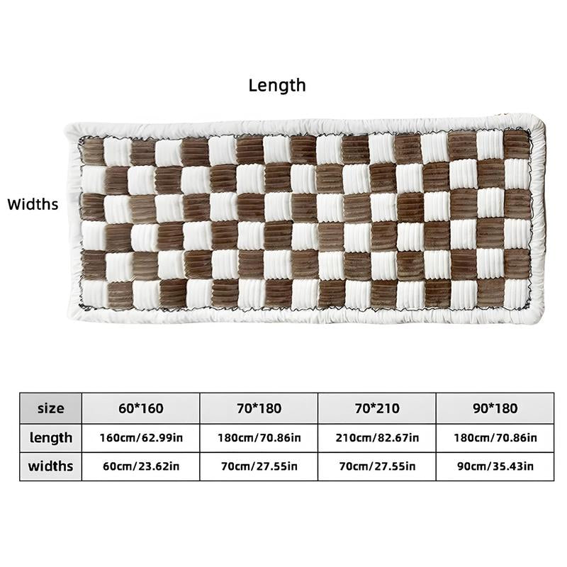 Plaid Pattern Pet Mat, Non-Slip & Soft & Comfortable Pet Sofa Mat, Pet Supplies for Indoor Use