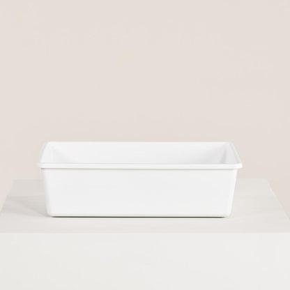 Cubby Litter Box - High Sided Cat Litter Box, Open Top, High Quality, Nonstick, Odor Resistant, Anti-Urine Leakage, Scatter Control