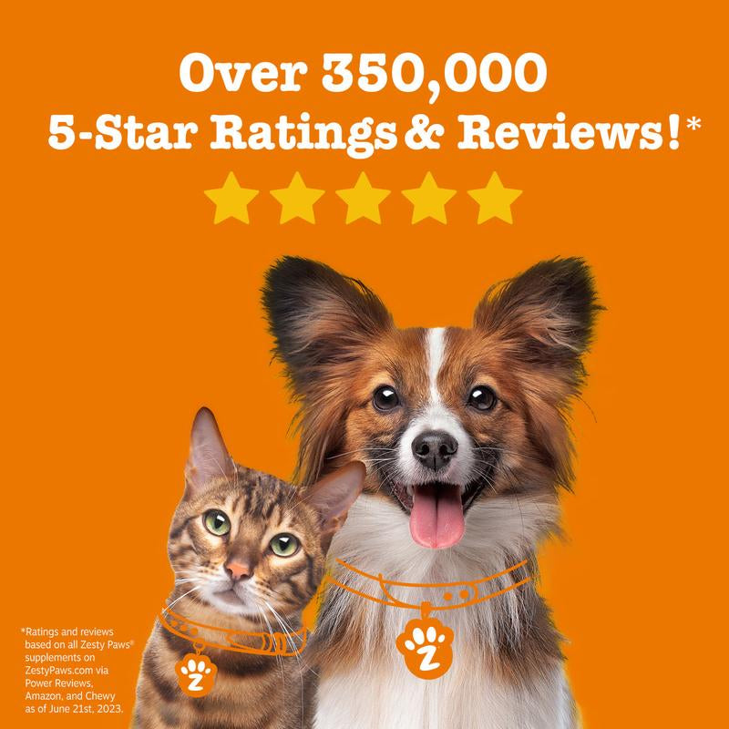 Zesty Paws Flea & Tick Veterinary Formulated Soothing Deodorizing Shampoo for Dogs, 16-Fl Oz Bottle