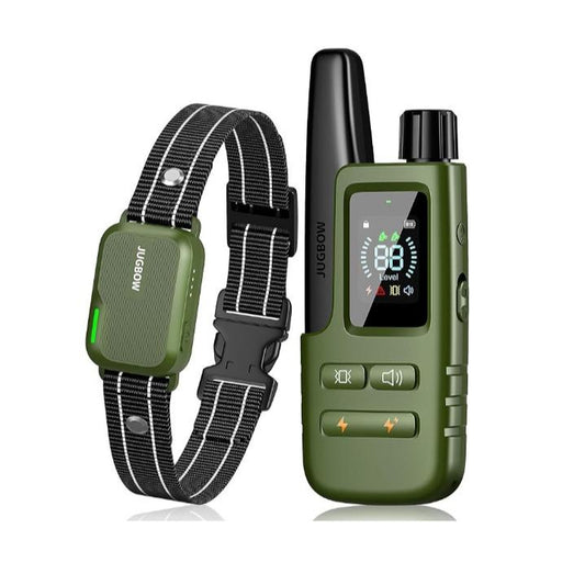JUGBOW Dog Training Collar 4200FT Dog Training Behavior Aid, Remote IPX7 Waterproof with 4 Training Modes, Rechargeable E-Collar for All Breeds DT61