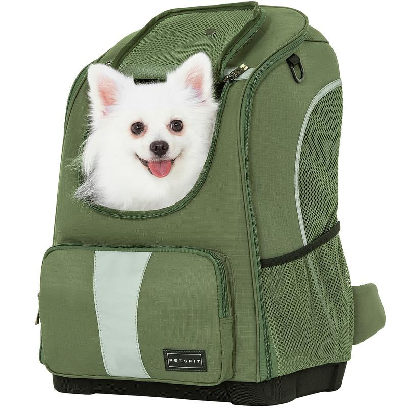 Petsfit Pet Dog Carrier Backpack with Upgraded Weight Reduction Design