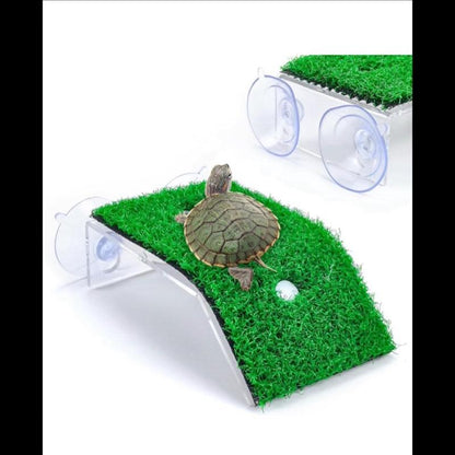 Small Turtle Basking Platform – Floating Ramp & Resting Dock for Aquatic Turtles, Reptiles, and Frogs