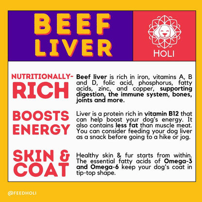 Beef Liver Single Ingredient Freeze-Dried Dog Treats