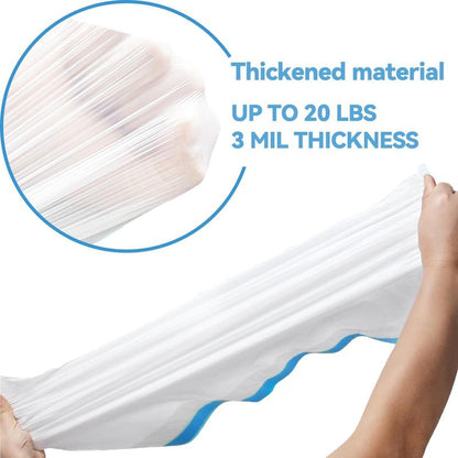 80 Count Litter Bags Compatible with Autoscooper 11 and Neakasam1 Open-Top Self-Cleaning Cat Litter Box, 4 Rolls Cat Litter Waste Receptacles Bags (80 Count)