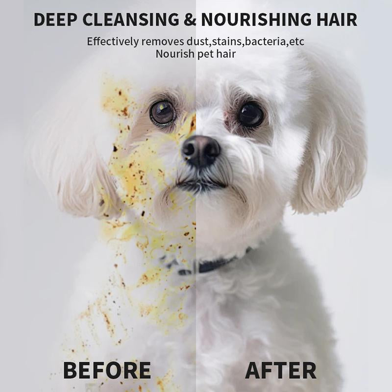 20Pcs Pet Cleaning Gloves Deodorant Bathing Wipes, Hypoallergenic Pet Cleaning Wipes Nourishing Hair Coconut Oil Dog Grooming Wipes, Puppy Bathing Gloves Wipes
