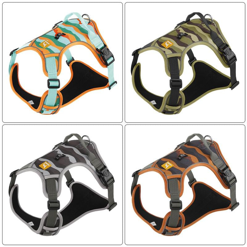 Dog Chest and Back Reflective Commuter Hand Holding Rope