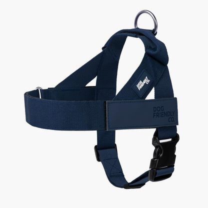 Dog Friendly Co. Harness - Easy to Fit No-Pull Design - Safe Secure and Comfortable - Ideal for Dogs of All Shapes and Sizes Leash
