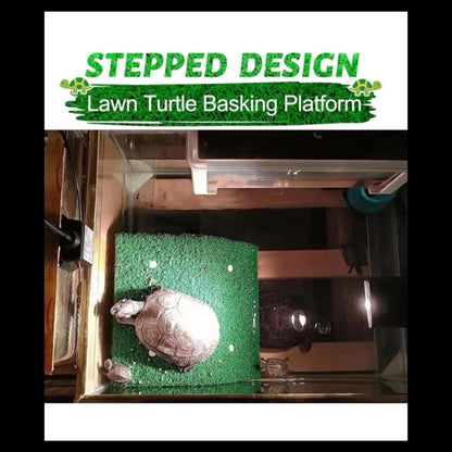 Small Turtle Basking Platform – Floating Ramp & Resting Dock for Aquatic Turtles, Reptiles, and Frogs