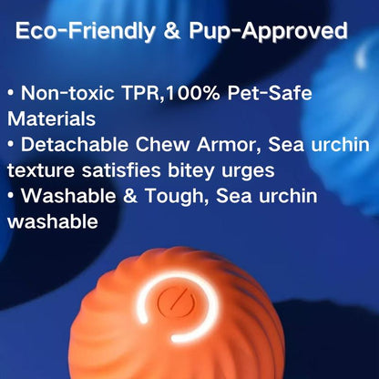 Sea Urchin Smart Pet Bouncing Ball for Dogs
