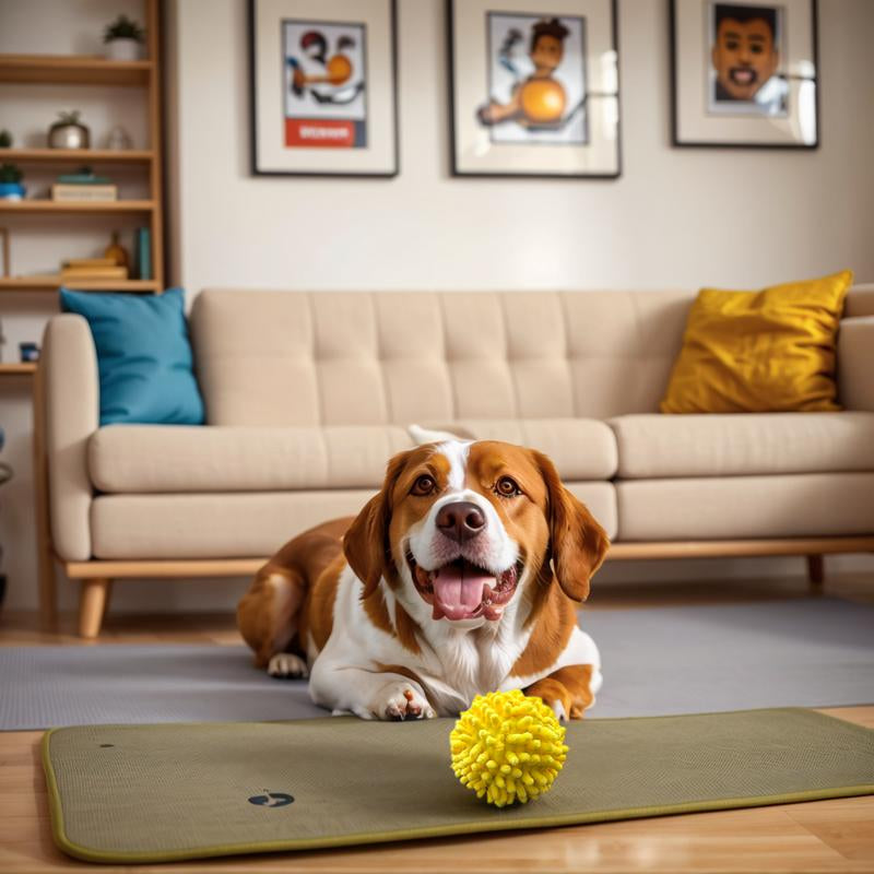 Sea Urchin Smart Pet Bouncing Ball for Dogs