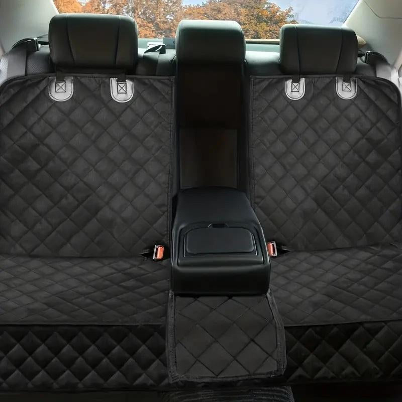 Foldable Car Rear Seat Pet Mat, Waterproof & Dirt-Proof Dog Car Seat Cover, Pet Travel Bed, Dog & Cat Accessories, Automotive Accessories for Dogs, Car Stuff, Breathable Seat Covers, Waterproof Seat Protectors