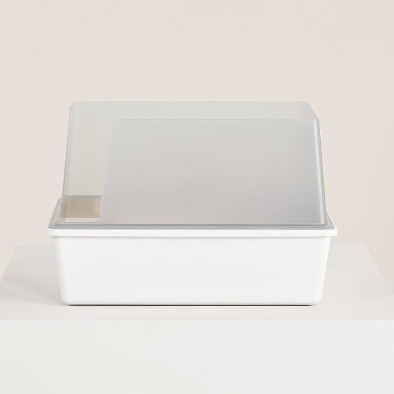 Cubby Litter Box - High Sided Cat Litter Box, Open Top, High Quality, Nonstick, Odor Resistant, Anti-Urine Leakage, Scatter Control