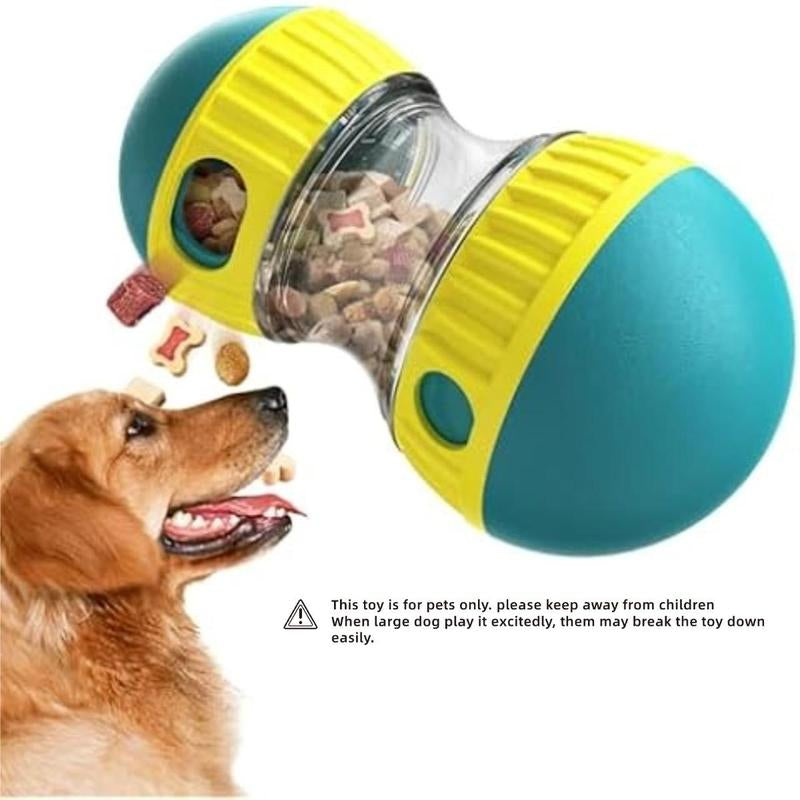 Interactive Dog Treat Ball, Slow Feeder Dog Treat Dispenser, Pet Treat Dispenser, Indoor and Outdoor Fun Feeding Toy for Dogs and Cats, Dog Toys