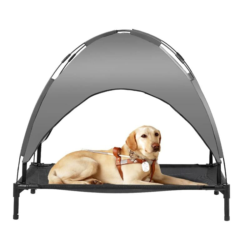 Zooba 2 in 1 Dog House, Dog Houses for Large Dogs Outside, Dog House Outdoor, Featuring Breathable 2X1 Textilene Elevated Dog House, Easy Clean and Assemble