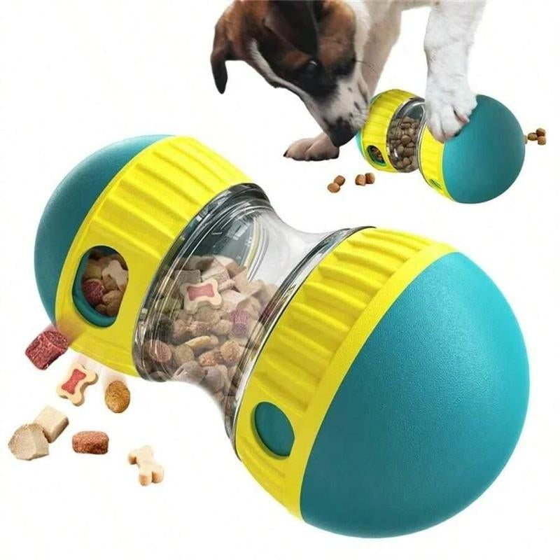 Interactive Dog Treat Ball, Slow Feeder Dog Treat Dispenser, Pet Treat Dispenser, Indoor and Outdoor Fun Feeding Toy for Dogs and Cats, Dog Toys