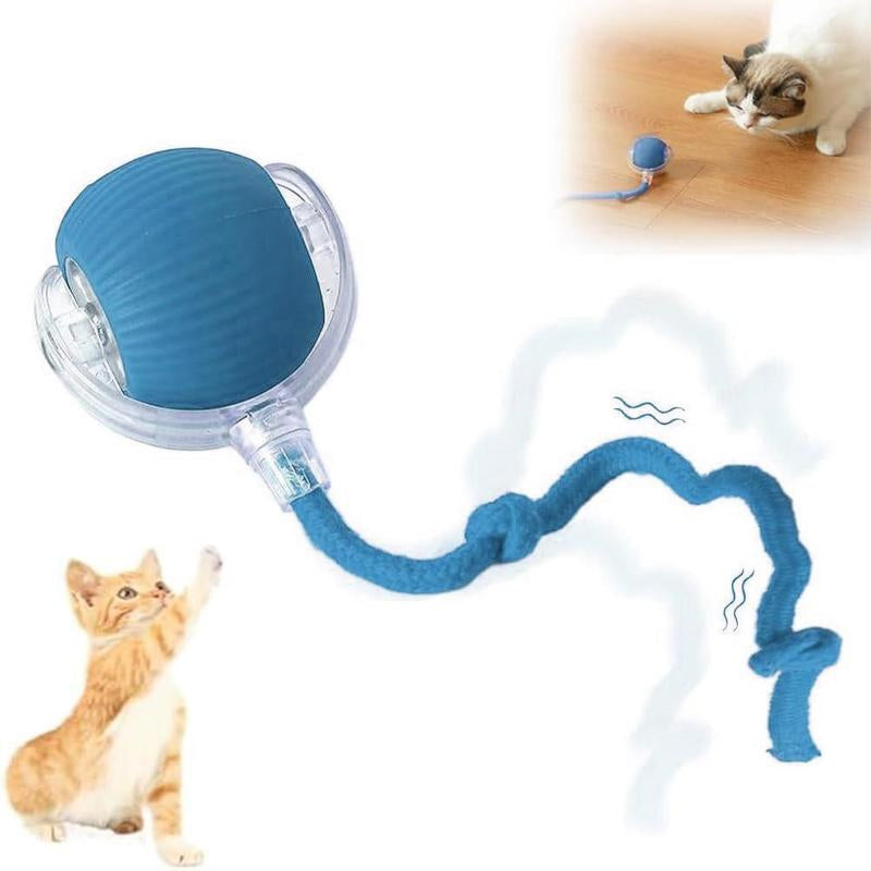 Interactive Cat Toy Ball: Automatically Rolling Electric Ball, Suitable for Indoor Cats/Dogs, Brings the Fun of Chasing Tails. Motion Sensing, Keeps Pets Busy and Enjoys Rich Sports Stimulation. Great Pet Gifts/Supplies.
