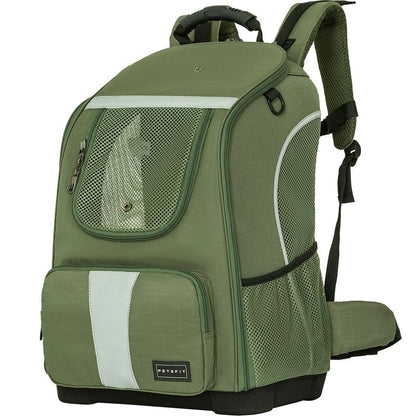 Petsfit Pet Dog Carrier Backpack with Upgraded Weight Reduction Design