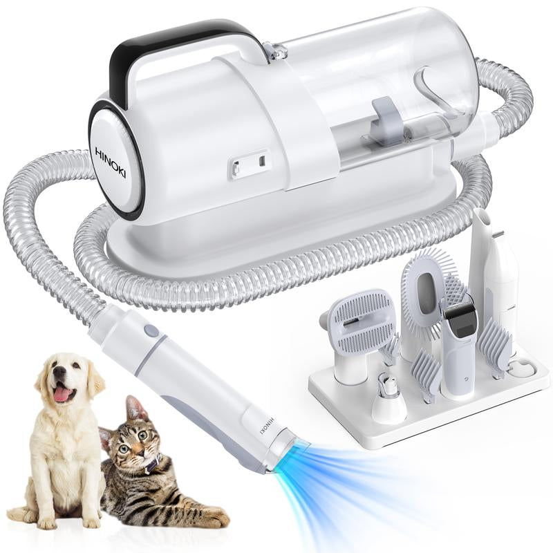 【Geoorood】Dog Grooming Vacuum Kit, Pet Grooming Vacuum with Clipper Nail Grinder, 2.5L Dust Cup Dog Deshedding Vacuum Brush with 4-6 Pet Grooming Tools for Shedding Pet Hair, Professional Pet Grooming Vacuum Kit#Septemberrestock#Fallfreshness