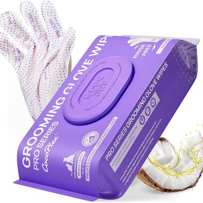 【Restocksale】Hicc PET Glove Wipes，Freshening Grooming Dog&Cat Disposable 20Pcs Pet Hair Removal Tool Satisfied Skin Care Outdoor No-Clean Hypoallergenic Facial Disposable No-Rinse Grooming Formulated for Petwipes Deodorizing Sticky Hair#Petlife