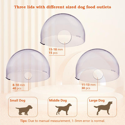 Dog Interactive Treat Dispenser Toy, Food Puzzle Slow Feeder