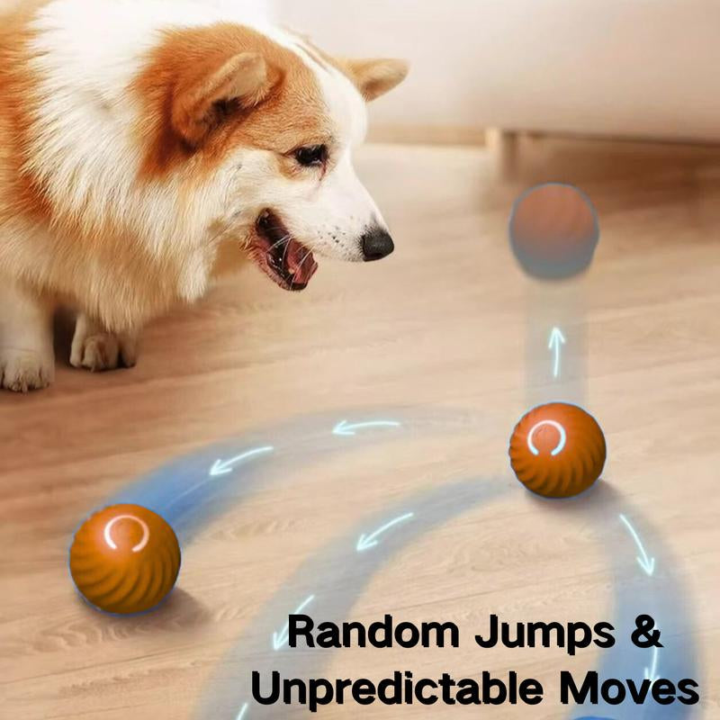 Sea Urchin Smart Pet Bouncing Ball for Dogs