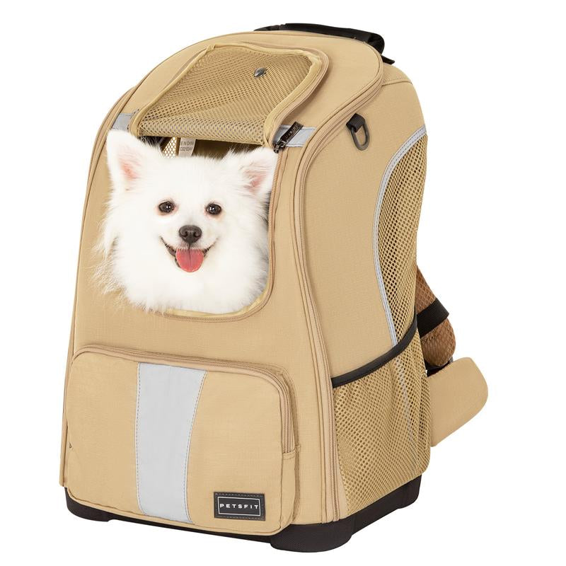 Petsfit Pet Dog Carrier Backpack with Upgraded Weight Reduction Design