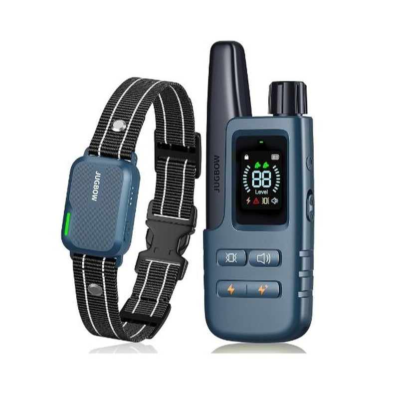JUGBOW Dog Training Collar 4200FT Dog Training Behavior Aid, Remote IPX7 Waterproof with 4 Training Modes, Rechargeable E-Collar for All Breeds DT61