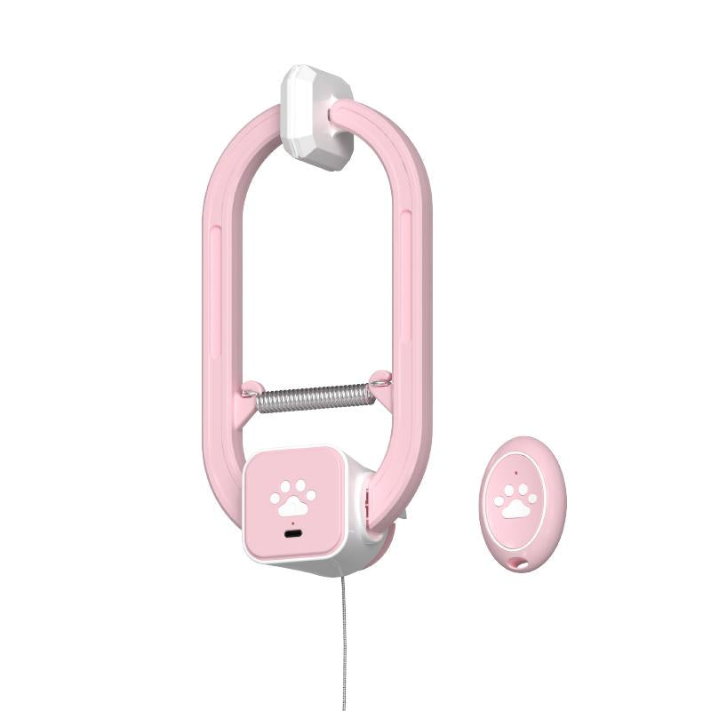 Happycode Rechargeable Interactive Pets Toy,Electric Cat Teaser,Upgraded Dual Mode, Irregular Rocking & 360° Spinning with Remote, Door Clip Design, Stimulates Mind & Body, Motion Activated, Cat Toys, Cat Stuff