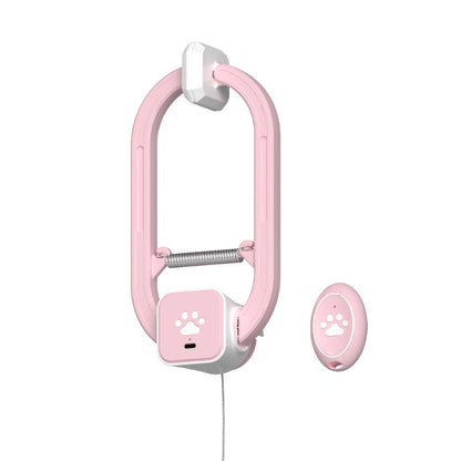 Happycode Rechargeable Interactive Pets Toy,Electric Cat Teaser,Upgraded Dual Mode, Irregular Rocking & 360° Spinning with Remote, Door Clip Design, Stimulates Mind & Body, Motion Activated, Cat Toys, Cat Stuff