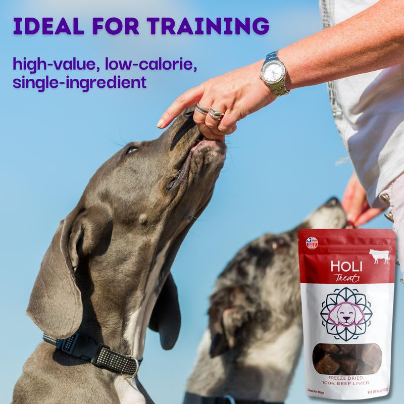 Beef Liver Single Ingredient Freeze-Dried Dog Treats